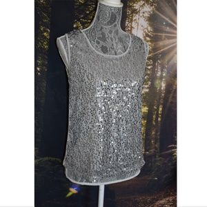 Sequin Tank Top
